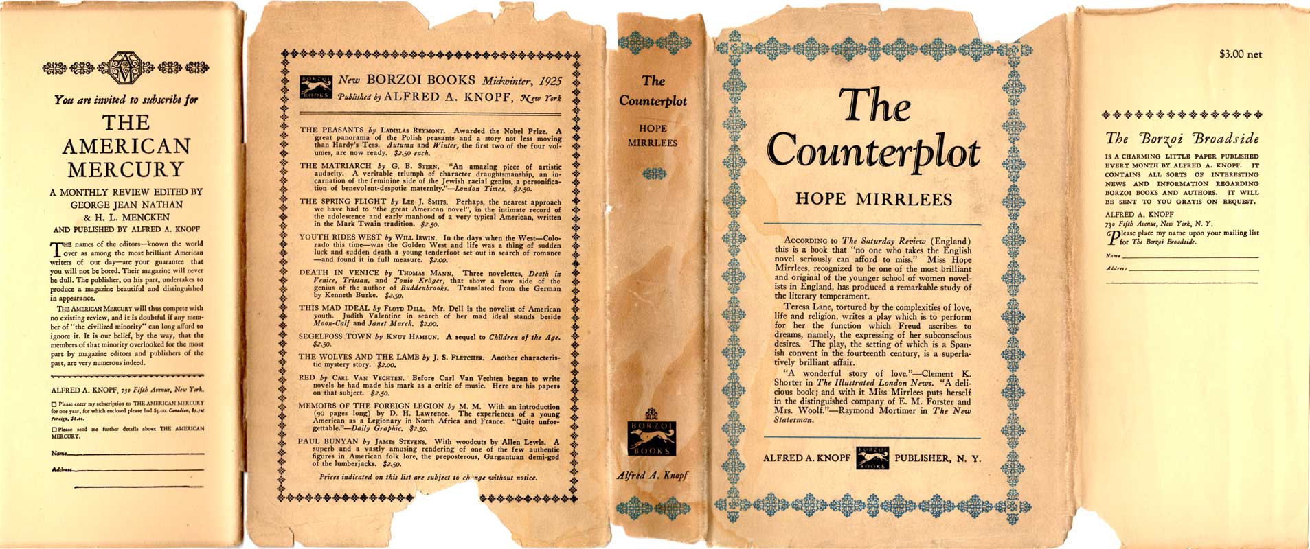 dust jacket